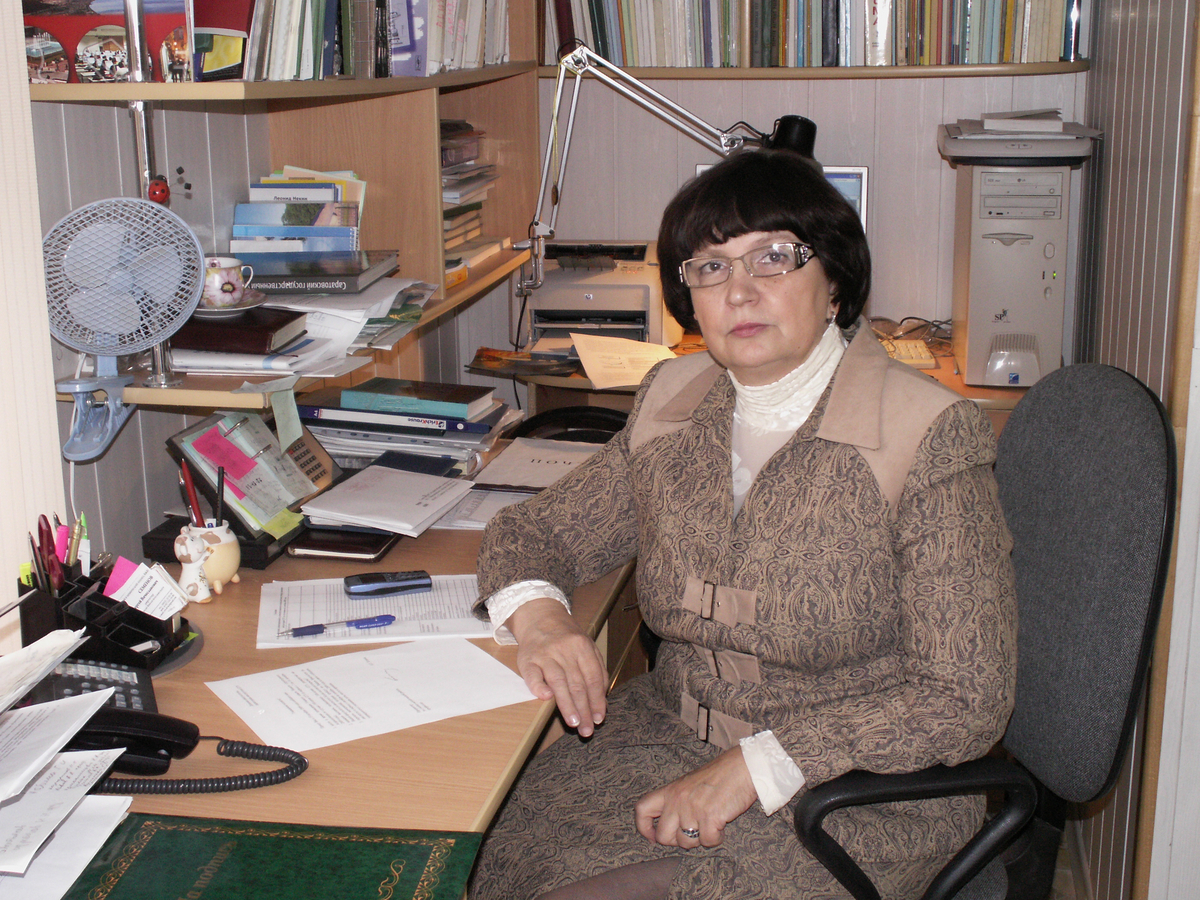 Профессор, д.х.н., Ольга Васильевна Федотова (зав. кафедрой с 2008 по 2021 гг.)